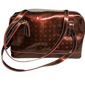 Arcadia Patent Leather Handbag